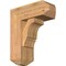 Ekena Millwork Balboa Craftsman Smooth Bracket w/ Offset Brace, Western Red Cedar, 7 1/2"W x 18"D x 22"H BKT0806X18X22BOA04SWR - alternate 1